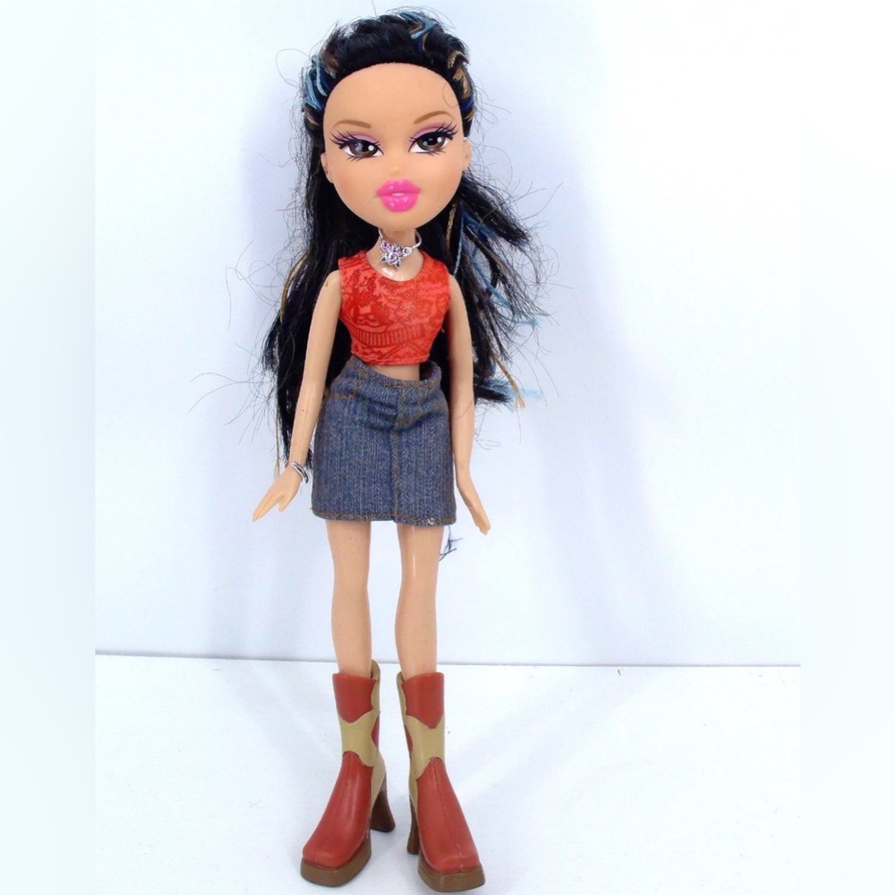 Bratz Jade Original Doll Action Figure 2001 Vtg Clothing Accessories 10" Funk Ou